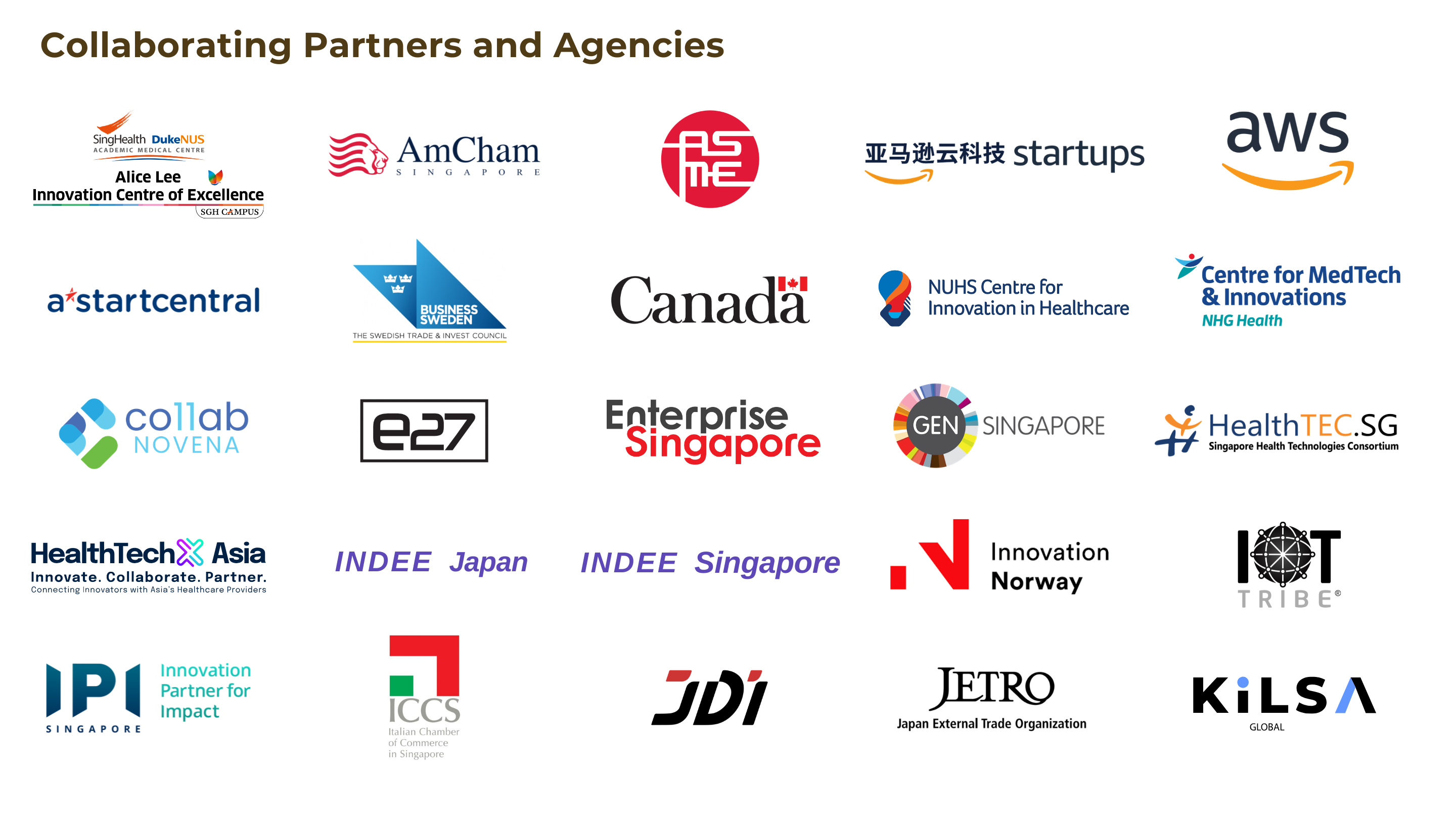 Collaborating Partners and Agencies 1